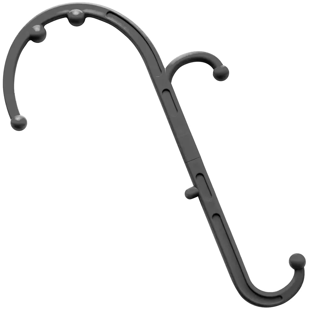 Back, Neck and Foot Neck Massager for Trigger Point Fibromyalgia Pain Relief and Self Massage Hook Cane Therapy, Back Scratcher