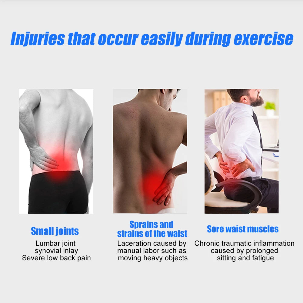Tcare Adjustable Neoprene Double Pull Lumbar Support Lower Brace Pain Relief Waist Band S-6XL Plus Size, Unisex Back Belt Lumbar