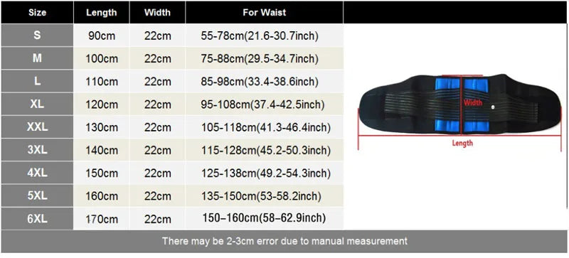 Big Size 5XL 6XL Lower Back Support Brace Male Waist Back Posture Corrector Female Waist Support Belt Prevent Slouching Back