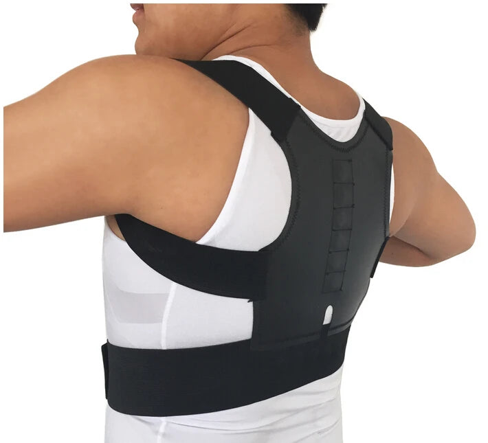 NEW Magnet Posture Back Shoulder Corrector Support Brace Magnetic Therapy Belt Therapy Adjustable Free Shipping