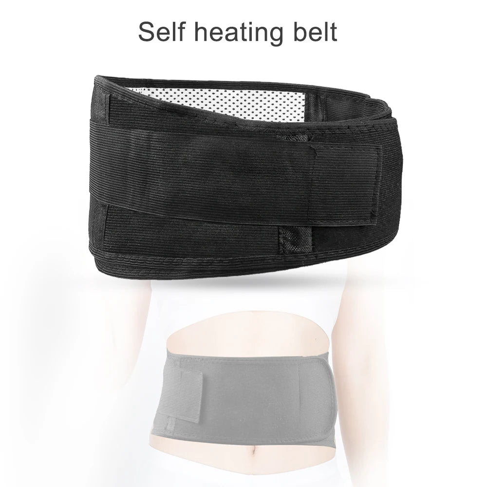 Adjustable Waist Self-heating belt protector Back Waist Support Belt Lumbar Brace Massage Band Health Care Waist Brace Support