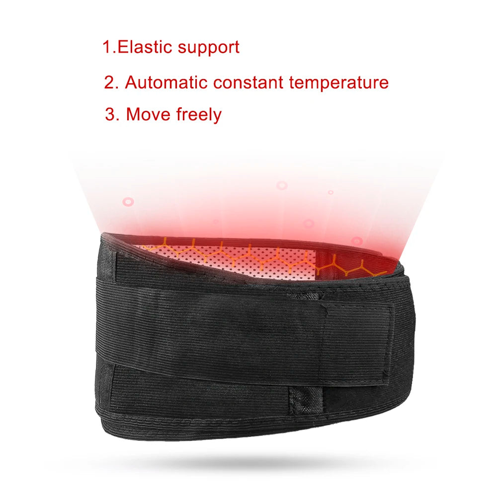 Adjustable Waist Self-heating belt protector Back Waist Support Belt Lumbar Brace Massage Band Health Care Waist Brace Support
