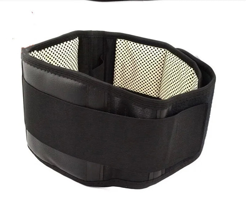 Adjustable Waist Belt Brace Self Heating Magnetic Back Waist Support Belt Lumbar Brace Massage Band