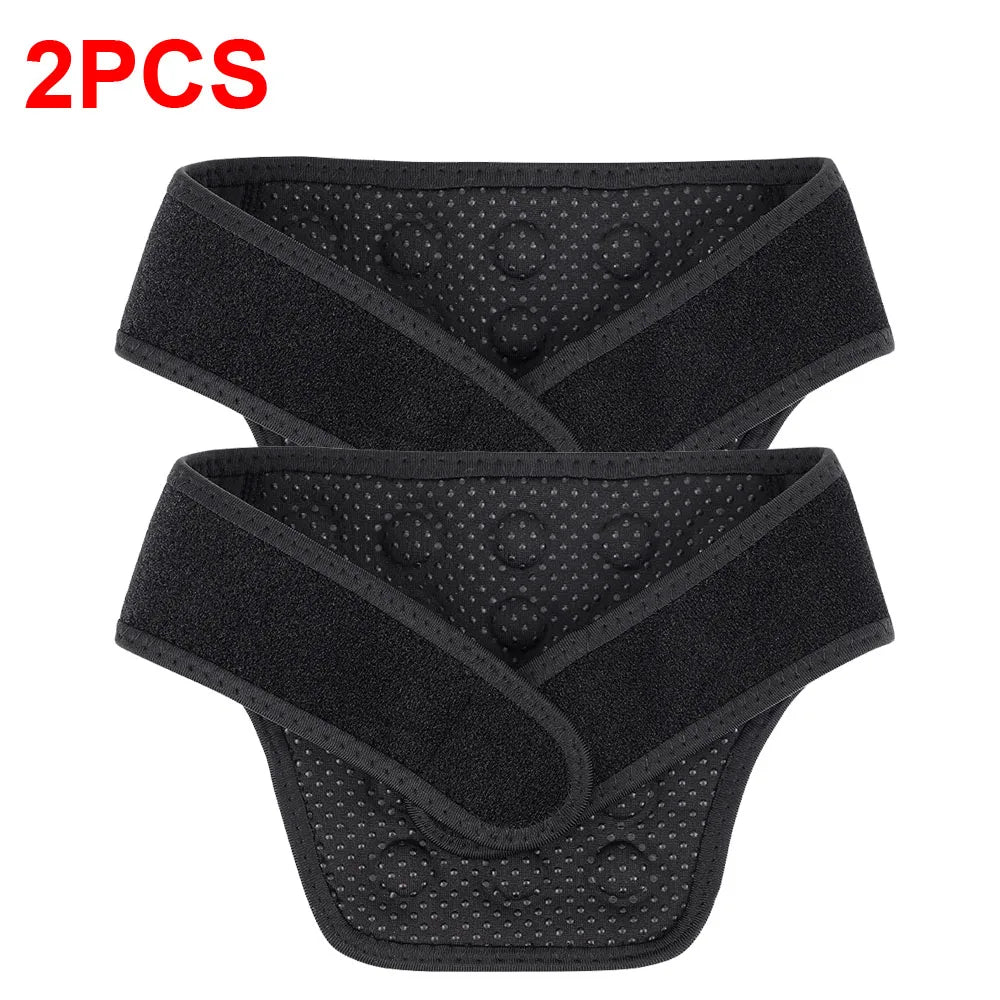 Self-Heating Neck Support Brace 19 Magnets Stone Cervical Massage for Relaxation and Warmth Pain Relief Support Belt Reusable