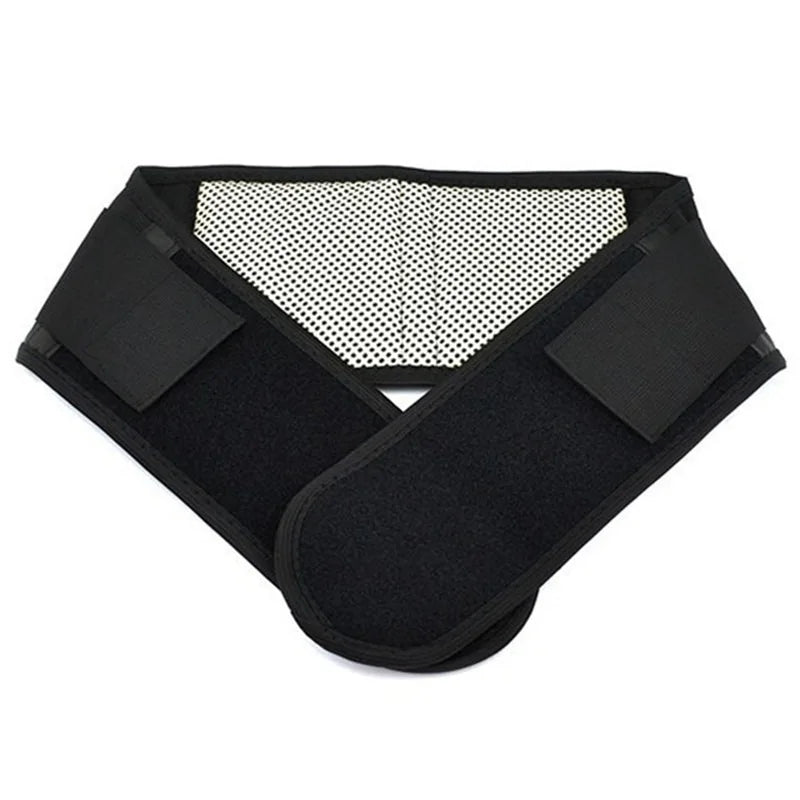 Back Waist Support Belt Adjustable Tourmaline Self Heating Magnetic Therapy Lumbar Brace Massage Band Health Care