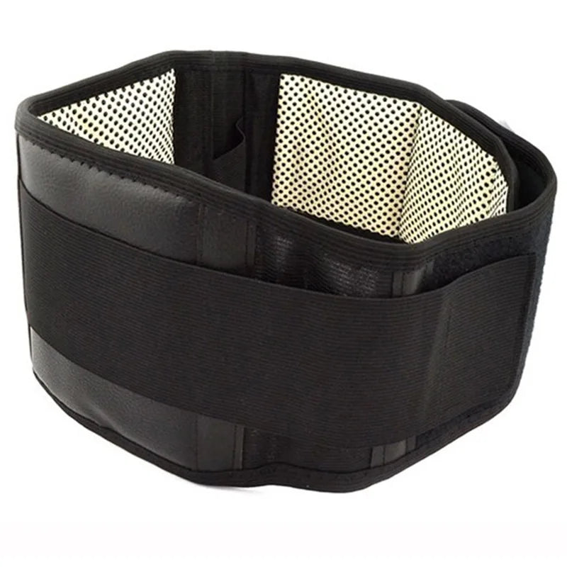 Back Waist Support Belt Adjustable Tourmaline Self Heating Magnetic Therapy Lumbar Brace Massage Band Health Care