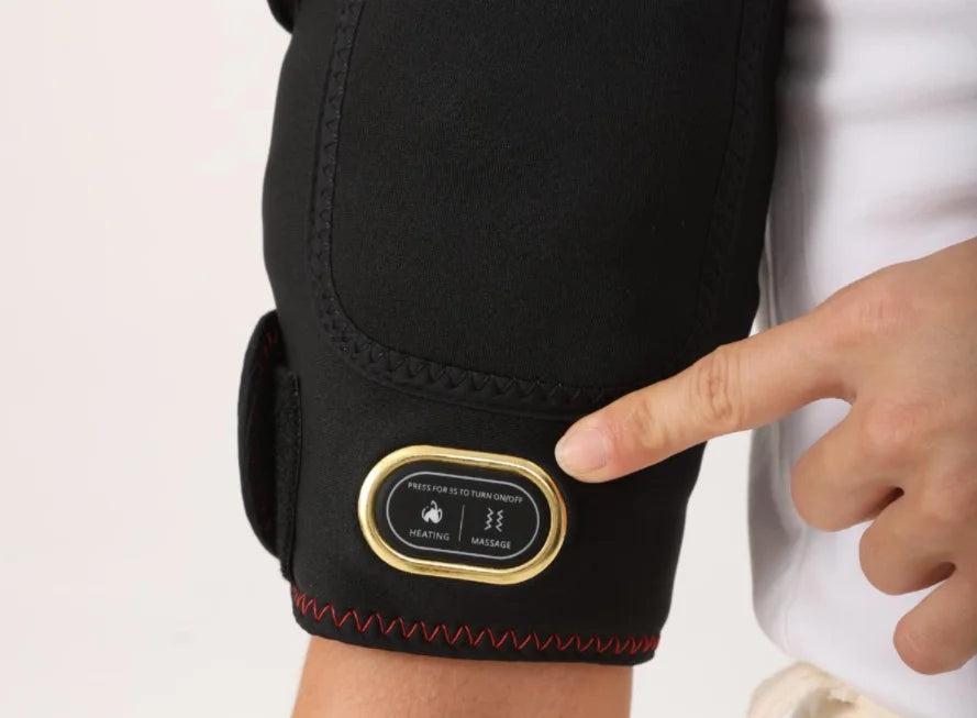 Heating Pad Arm Heated Wrap Brace for Wrist Elbow Arm Knee Ankle Leg 3 Heat Settings Cordless Wireless Timer USB Powered Winter