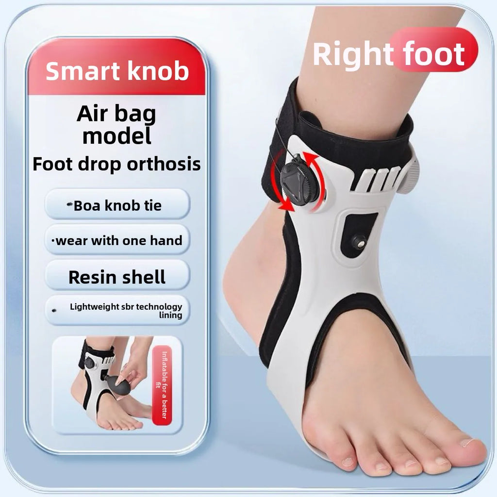 Rotary Knob Buckle Style Fixed Airbag Ankle Support Sports Joint Sprain Rehabilitation Correction Protective Gear Cross-Border