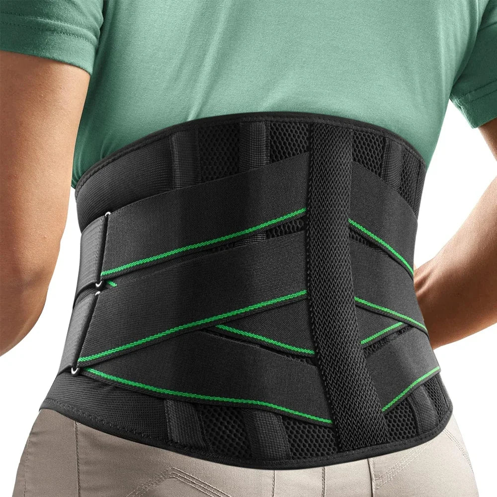 Brace for Lower Back Pain, Immediate Pain Relief From Sciatica, Herniated Disc Scoliosis, Decompression Lumbar Support Belt