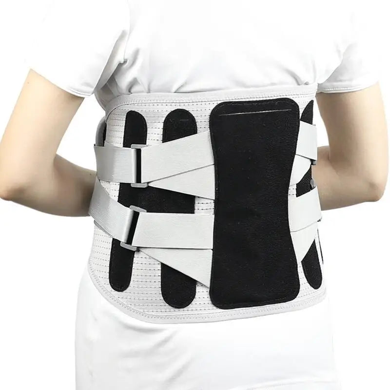 Lower Back Brace Women Men Lumbar Support Belt with 4 Support Stays Back Pain Relief for Sciatica Scoliosis Herniated Disc