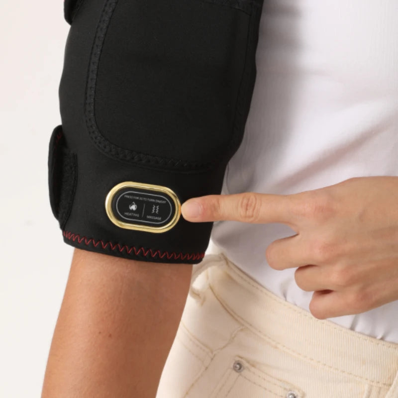 Heating Pad Arm Heated Wrap Brace for Wrist Elbow Arm Knee Ankle Leg 3 Heat Settings Cordless Wireless Timer USB Powered Winter