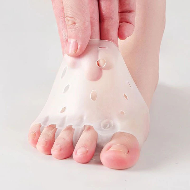 Silicone Toe Separator, Toe Spacer, Toe Stretcher, Thumb Eversion Correction Device, Forefoot Pad Protector