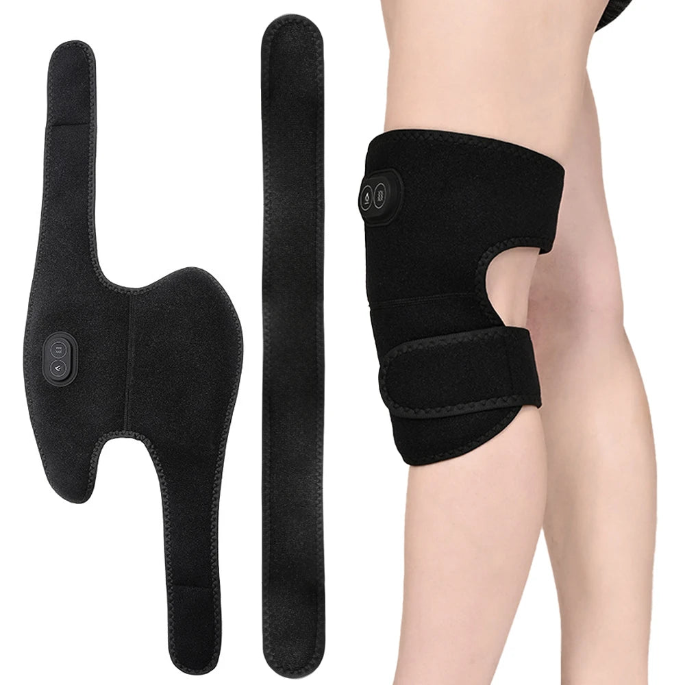 Smart Heated Massage Brace for Shoulder, USB Powered Shoulder Heating Pad for Joint & Muscle Massage, Left and Right Arm All Use