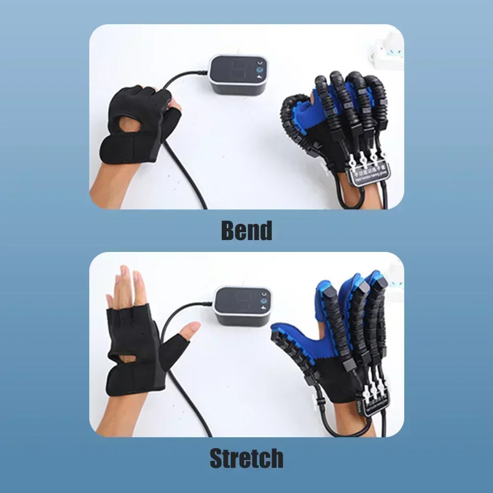 Robot Gloves Hand Rehabilitation Automatic Hand Trainer Rehabilitation Rehab Theraphy Hemiplegia Gloves Finger Trainer Stroke