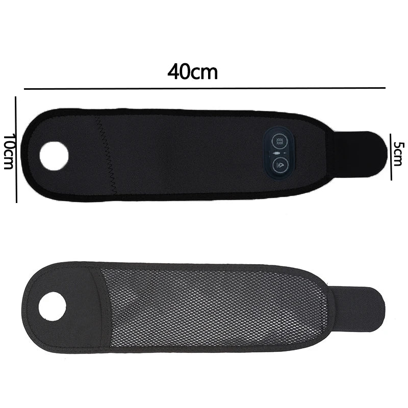 Electric Wrist Brace and Ankle Brace with Adjustable Hot Compress Massage Ankle Guard Band Carpal Tunnel Foot Protection Support