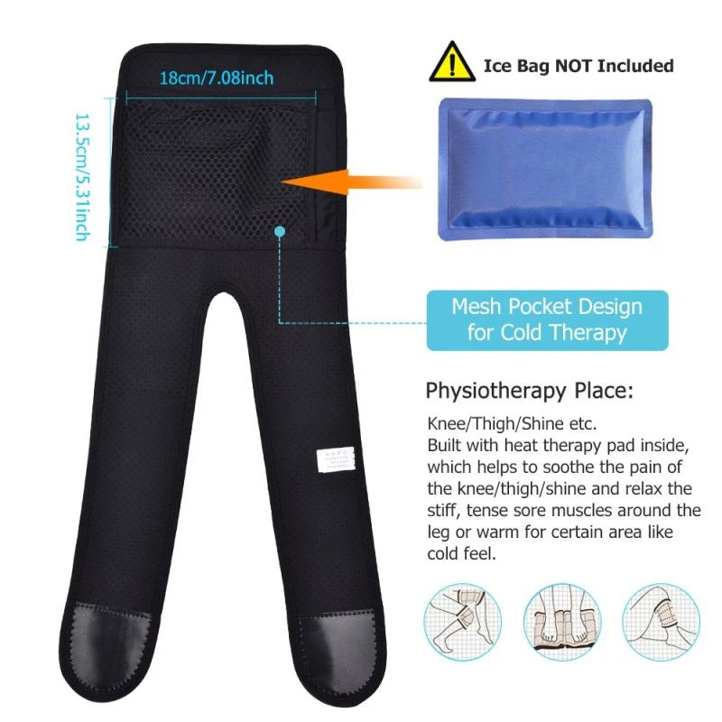 Electric Heated Knee Massager Knee Brace Adjustable Heated Knee Pad Legs Warm Winter Thermal Knee Support Arthritis Pain Relief