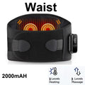 Heat Lumbar Brace Support Massager Waist Massager Back Belt Heath Care Comfortable Material for Office Workers Home Use