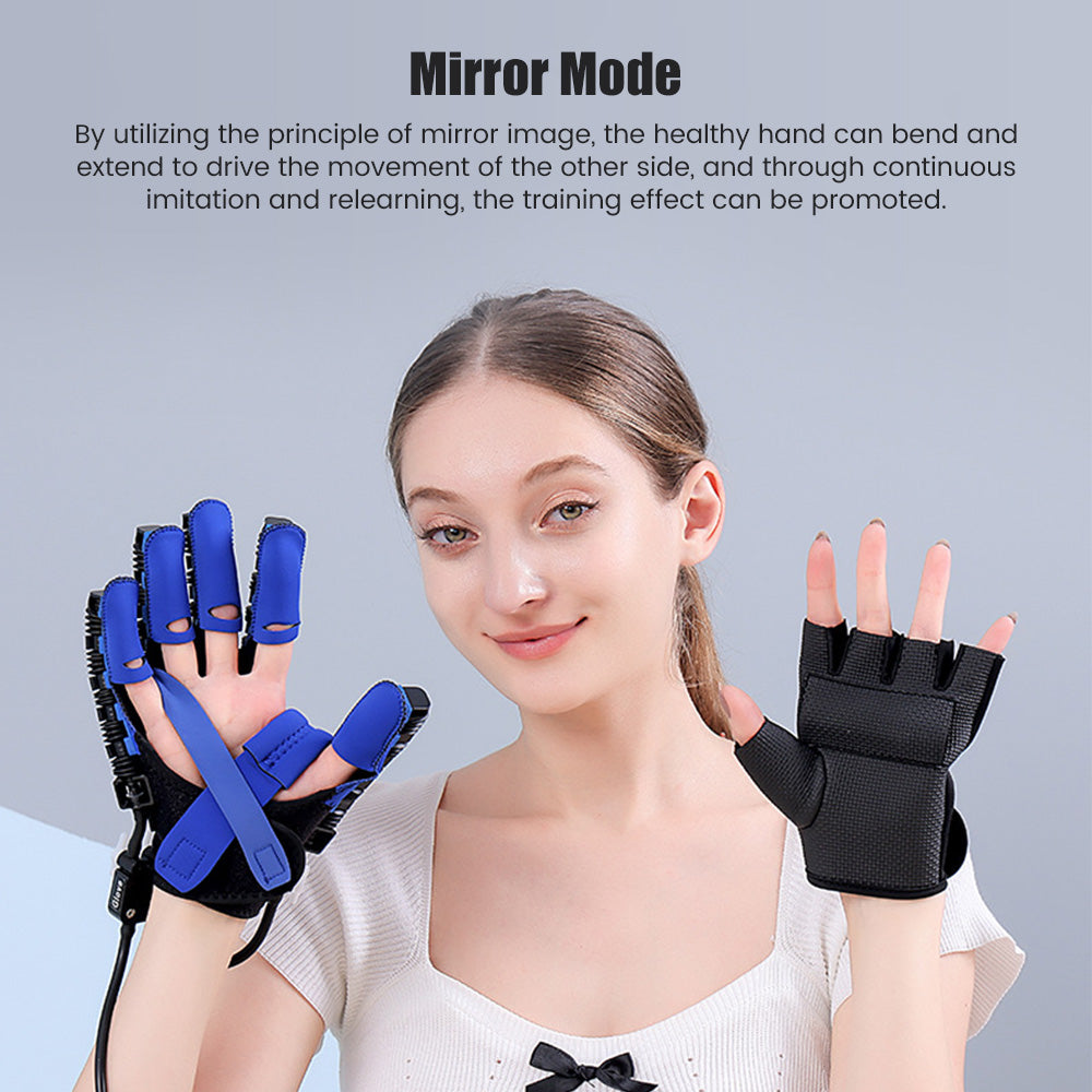 Robot Gloves Hand Rehabilitation Automatic Hand Trainer Rehabilitation Rehab Theraphy Hemiplegia Gloves Finger Trainer Stroke