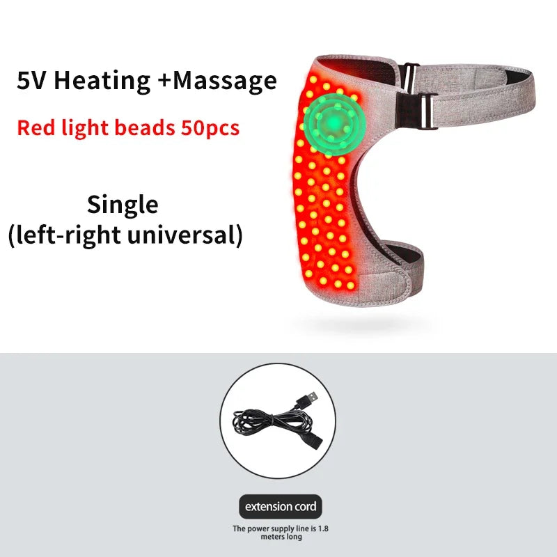 Red Light Heating Massage Hip Support 3 Vibration Brace for Joint Pain Relief Muscle Relaxation Arthritis And Fatigue Recovery