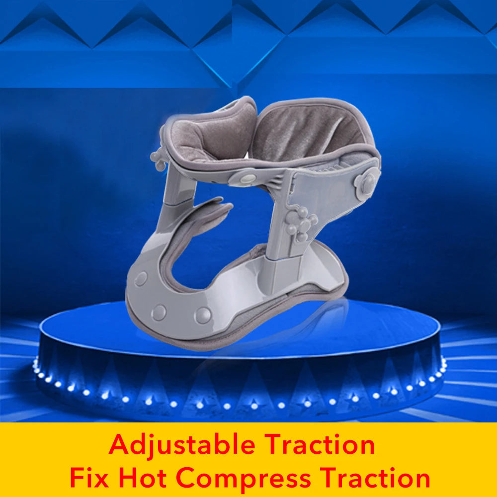 Medical Neck Traction Device Heating Inflatable Cervical Collar Correction Neck Retractor Cervical Collar Stretcher Corrector