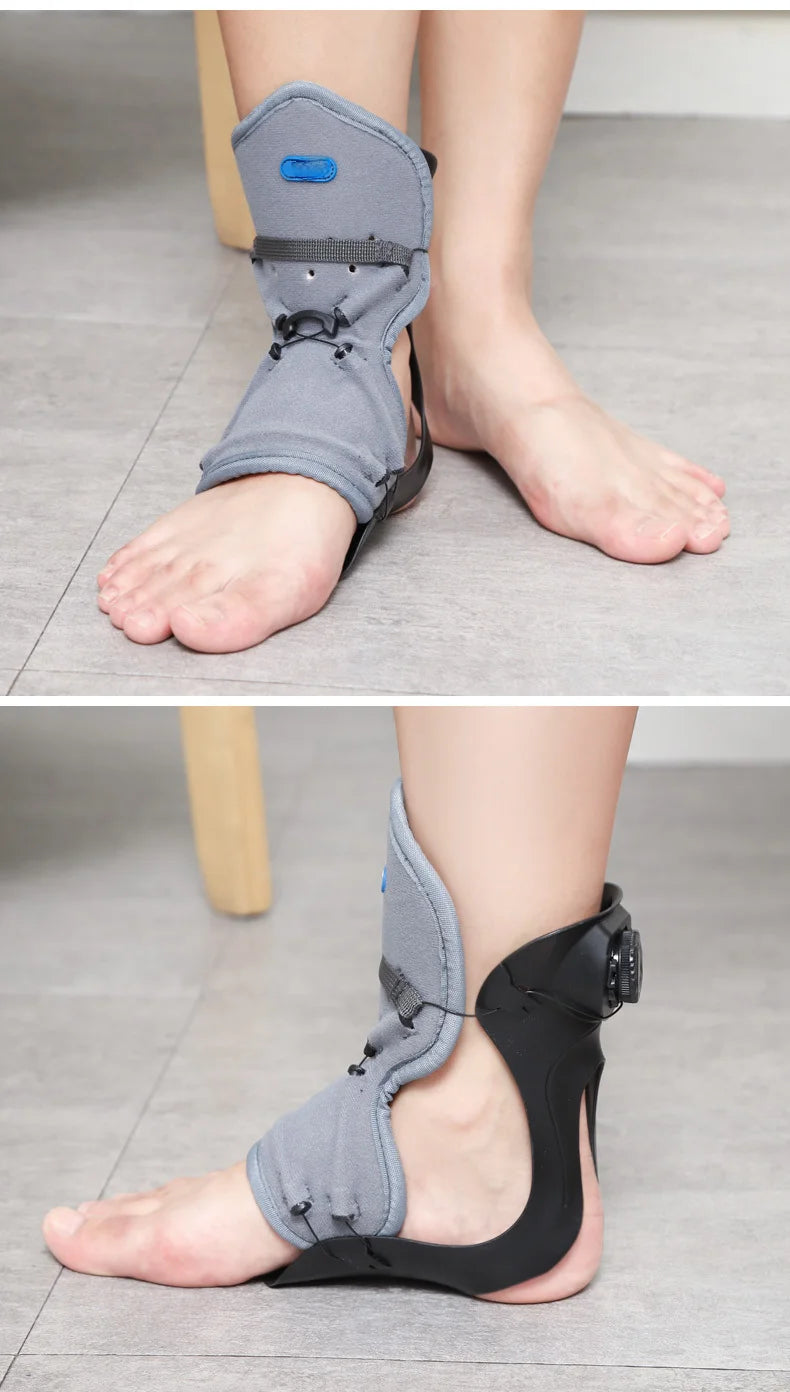 New Stroke Hemiplegia Rehabilitation Equipment Correction Varus Shoes Ankle Fixed Support Foot Ptosis Orthosis Brace