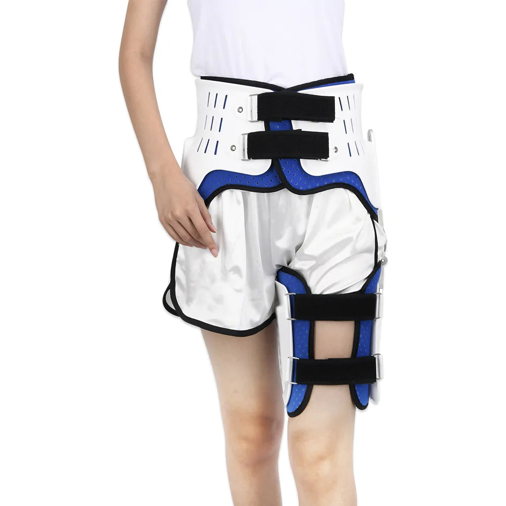 Adjustable Hip Joint Fixation Brace Orthopedic Support Bracket Hip Thigh Femoral Fracture Lower Limb Paralysis Rehabilitation