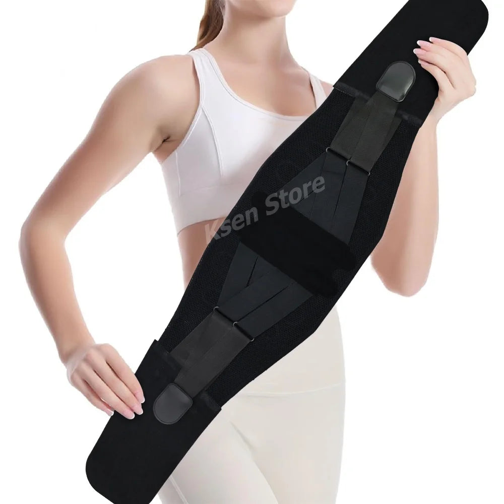 Waist Support Back Brace for Lower Back Pain Relief From Sciatica, Herniated Disc Scoliosis, Decompression Lumbar Support Belt