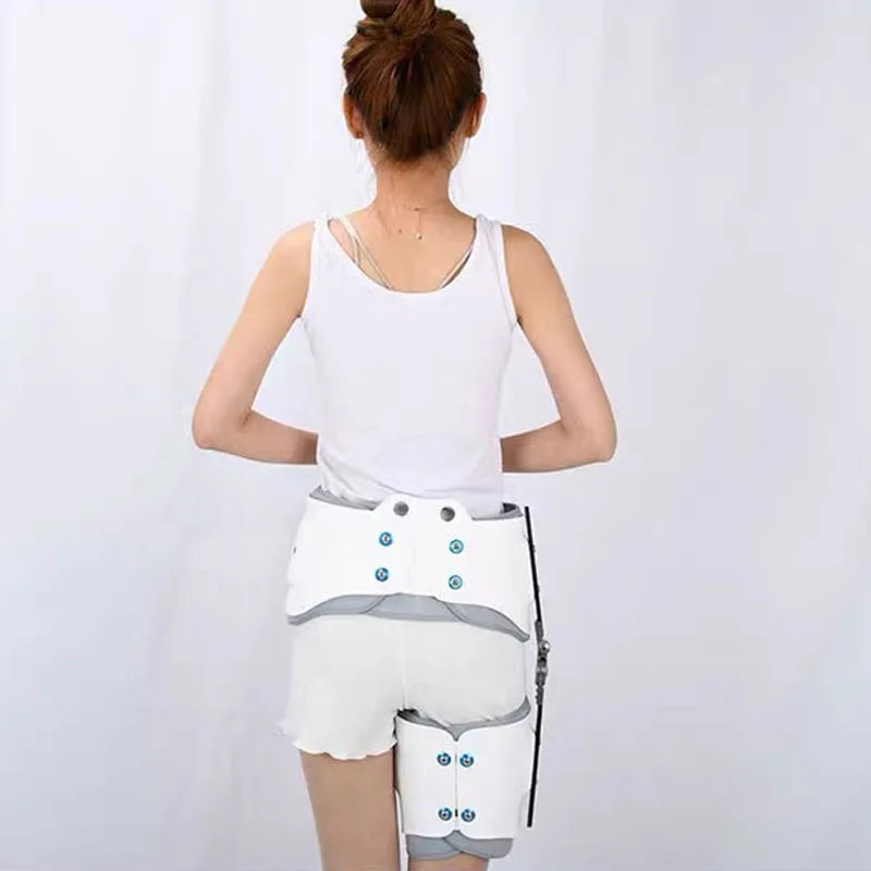 Adjustable Double Legs Hip Stabiliser Support Corrector Hip Abduction Orthosis Thigh Sciatic Nerve Pain Relief Fixation Brace