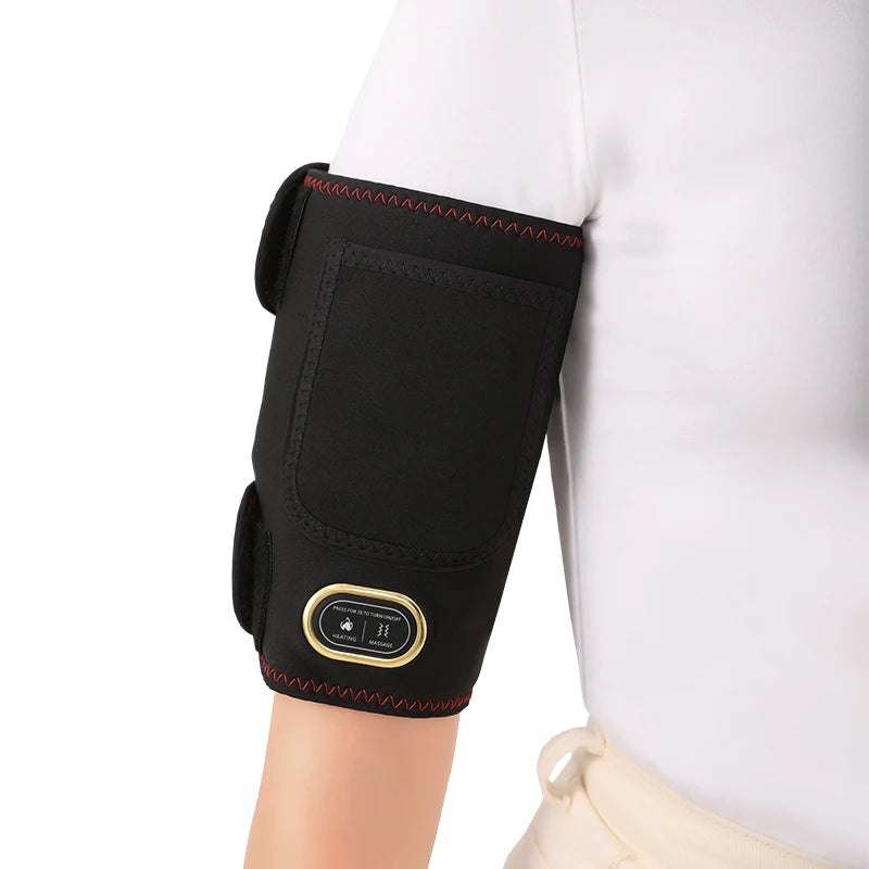 Heating Pad Arm Heated Wrap Brace for Wrist Elbow Arm Knee Ankle Leg 3 Heat Settings Cordless Wireless Timer USB Powered Winter