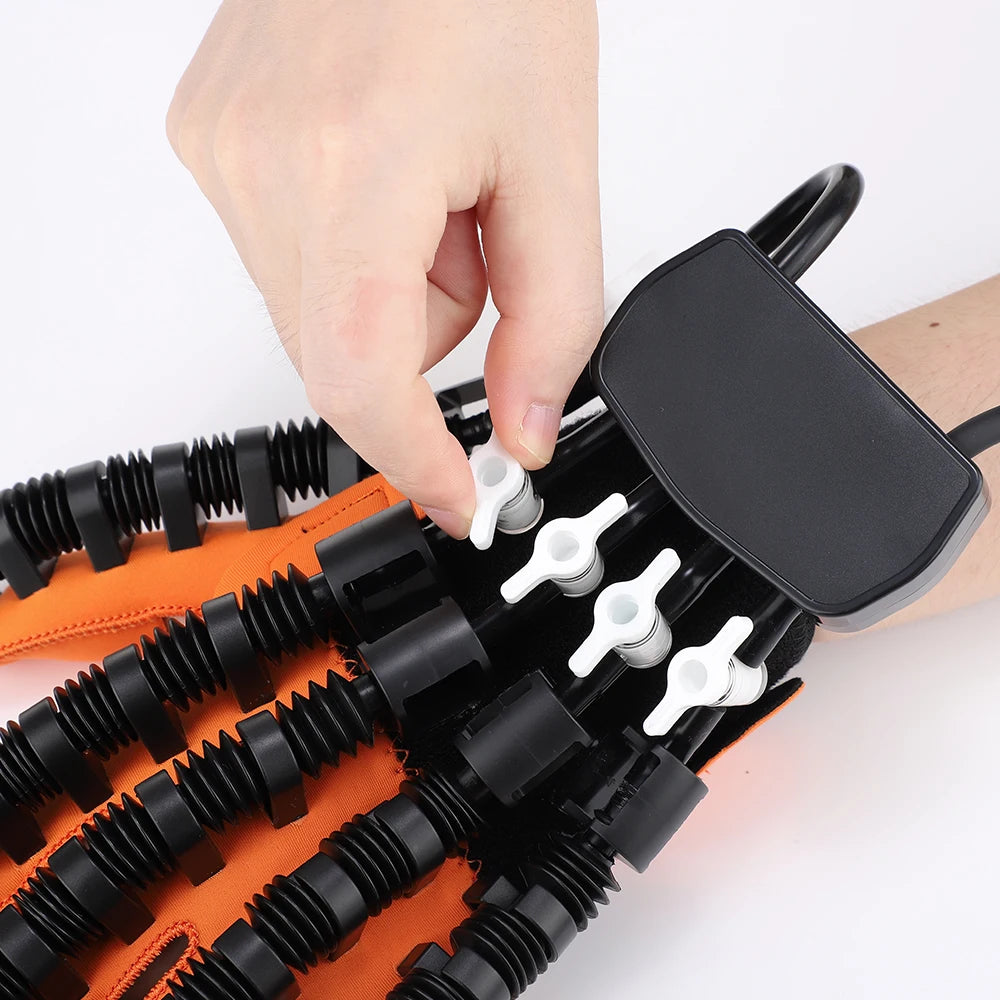 Hand Rehabilitation Robot Gloves Finger Exercise Stroke Hand Brace Hemiplegia Recovery Splint Glove Mirror Mobility Training