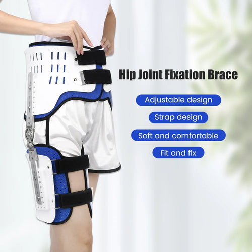 Adjustable Hip Joint Fixation Brace Orthopedic Support Bracket Hip Thigh Femoral Fracture Lower Limb Paralysis Rehabilitation