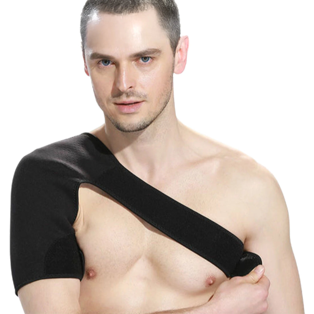 Adjustable Self-heating Shoulder Massager Brace Cervical Pain Relief Muscle Relaxation Pads For Joint Pain Relief Physiotherapy