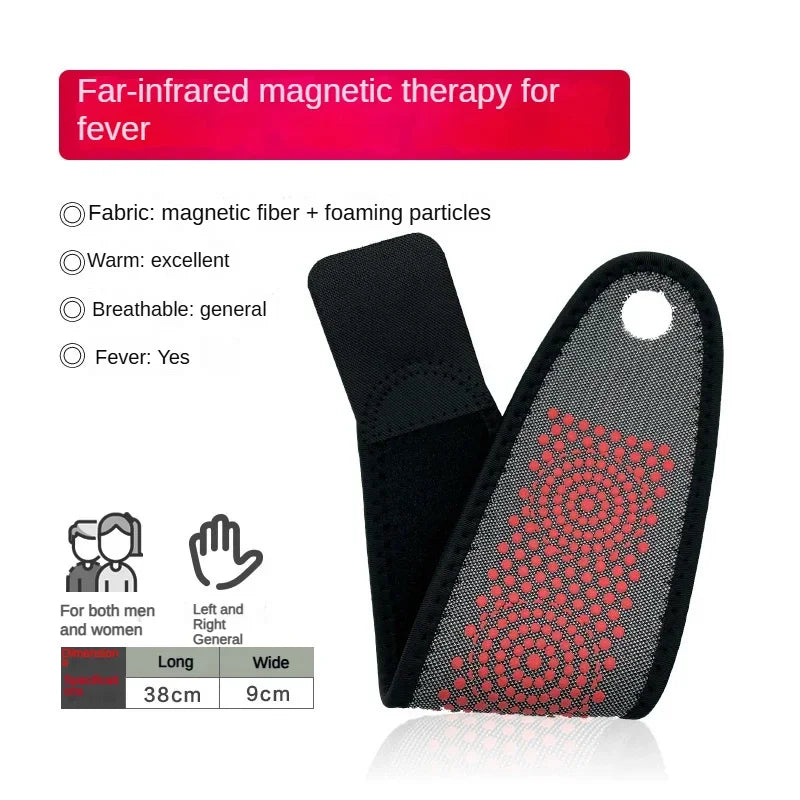 Heated Wrist Brace Self Heating Magnetic Therapy Wrist Support Compression Wrap for Arthritis Pain Relief