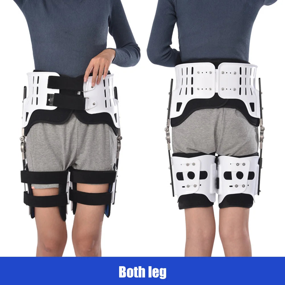 Adjustable Hip Joint Fixation Brace Orthopedic Support Bracket Hip Thigh Femoral Fracture Lower Limb Paralysis Rehabilitation