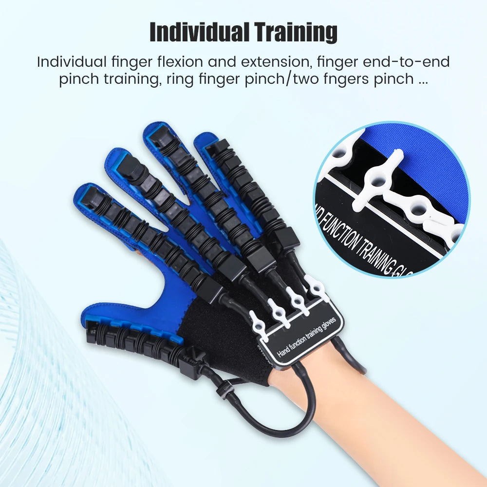 Hemiplegia Robot Gloves Hand Exercise Tool for Stroke Patient Robotic Rehabilitation Glove Cerebral Infarction Paralyzed Recover