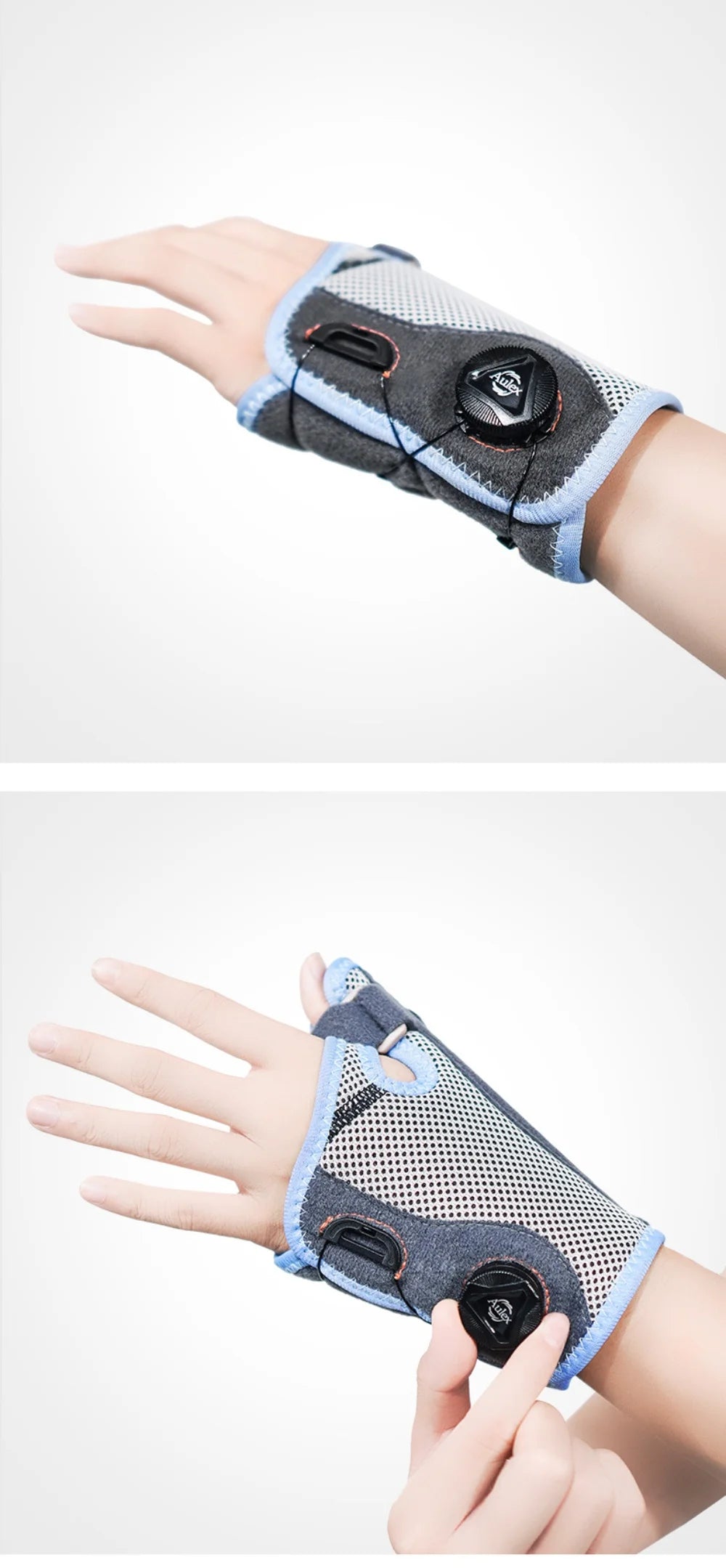 Carpal Tunnel Wrist Brace for Night Support Knob Adjustable Hand Brace for Tendonitis,Arthritis Pain Sprain,Wrist Splint Support