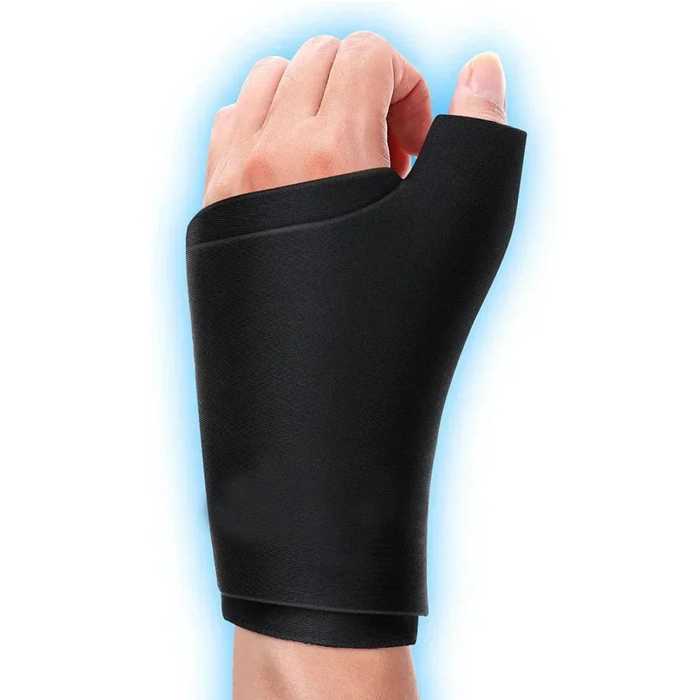 Wrist Solid Gel Ice Packs Hot Cold Hand and Thumb Compression Sleeve Wrap Reusable Soft Gel Glove