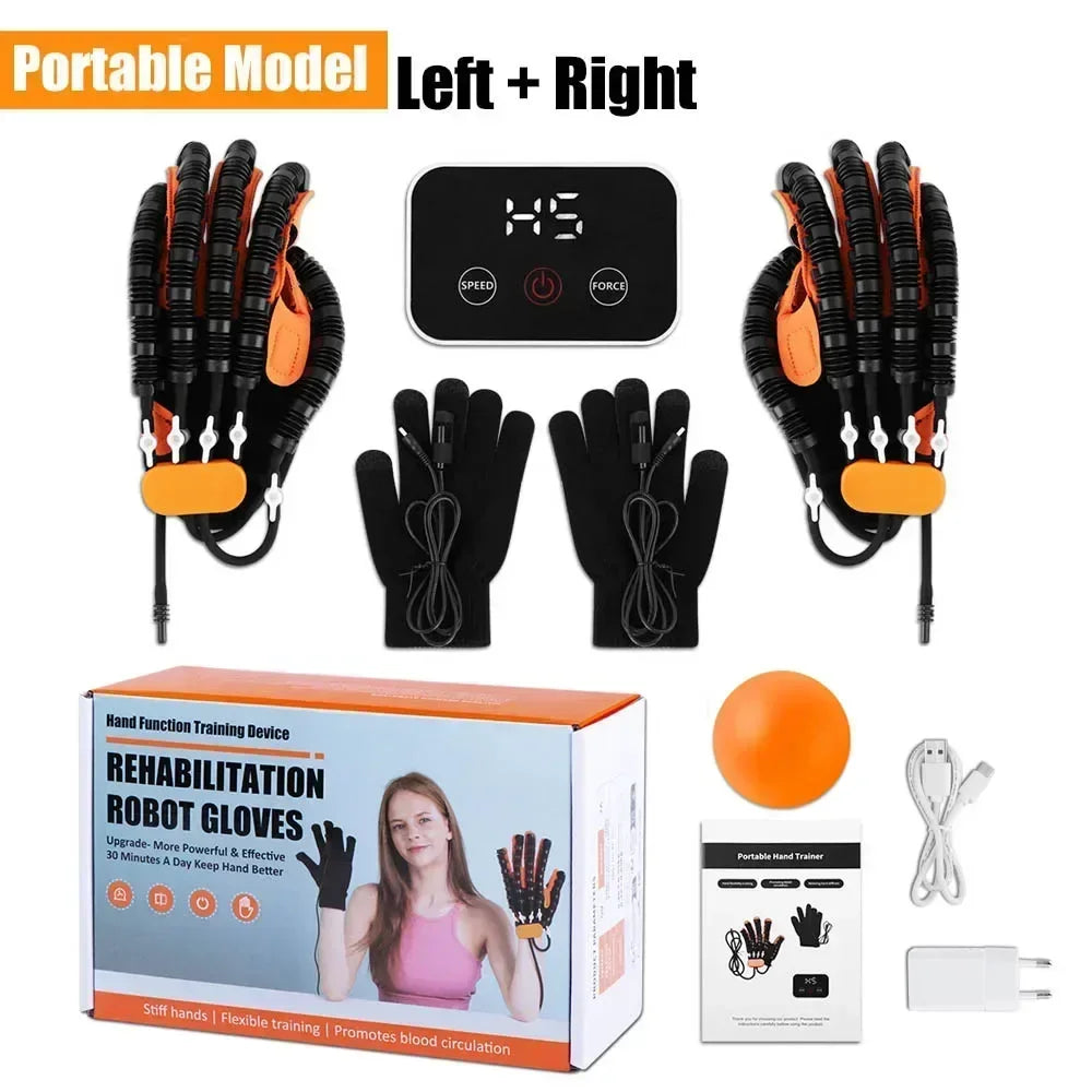 Hemiplegia Robot Gloves Hand Exercise Tool for Stroke Patient Robotic Rehabilitation Glove Cerebral Infarction Paralyzed Recover