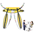 Ehucon Sit to Stand Lift Sling Divided Leg Design Leg Straps and Back Support,Transfer Sling for Elderly Mobility Aid 500lbs