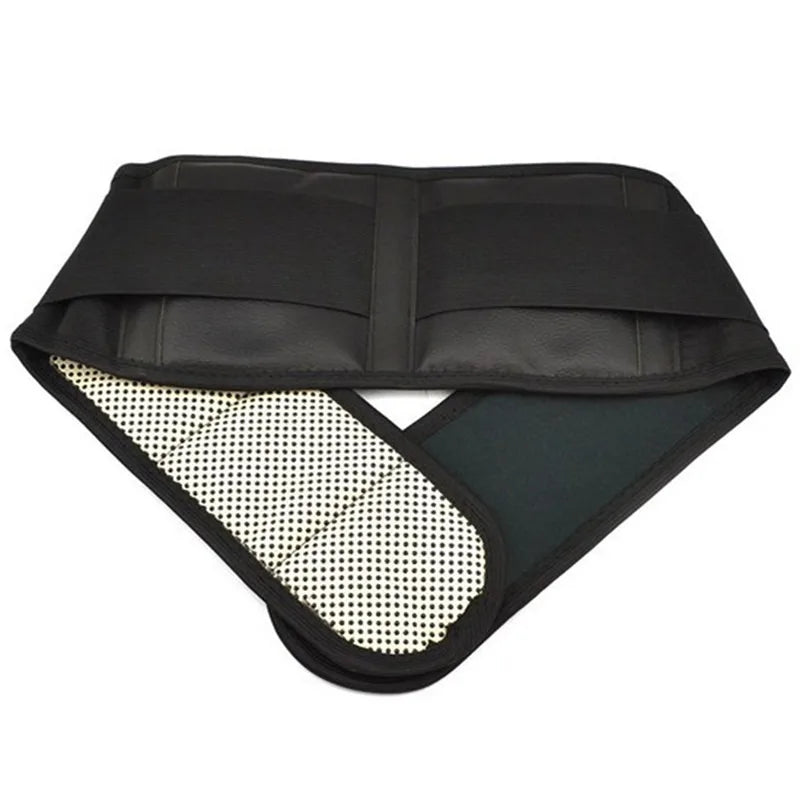Back Waist Support Belt Adjustable Tourmaline Self Heating Magnetic Therapy Lumbar Brace Massage Band Health Care