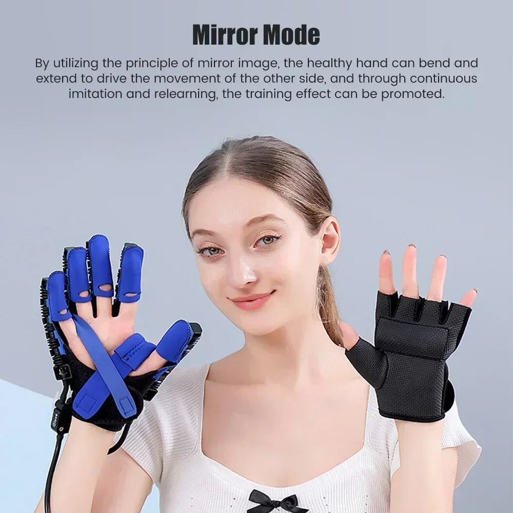 Robot Gloves Hand Rehabilitation Automatic Hand Trainer Rehabilitation Rehab Theraphy Hemiplegia Gloves Finger Trainer Stroke