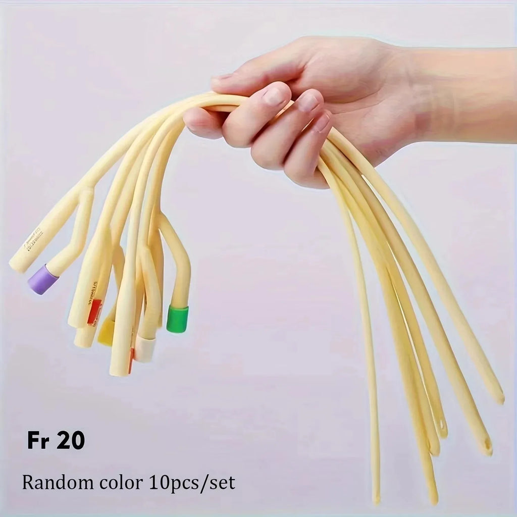 10 pcs/box Urincatheter Medical Two-way Latex Foley Catheter Urine Catheter