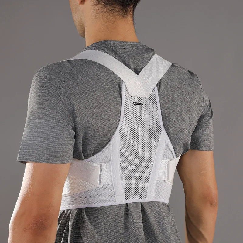 VBSOI Breathable Posture Corrector for Men Women Adjustable Back Support Belt for Slouching & Shoulder Pain Relief