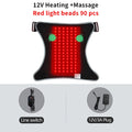 Red Light Electric Heated Hip Brace with Adjustable Vibration Massage Hip Groin Thigh Support Muscle Relaxation And Pain Relief