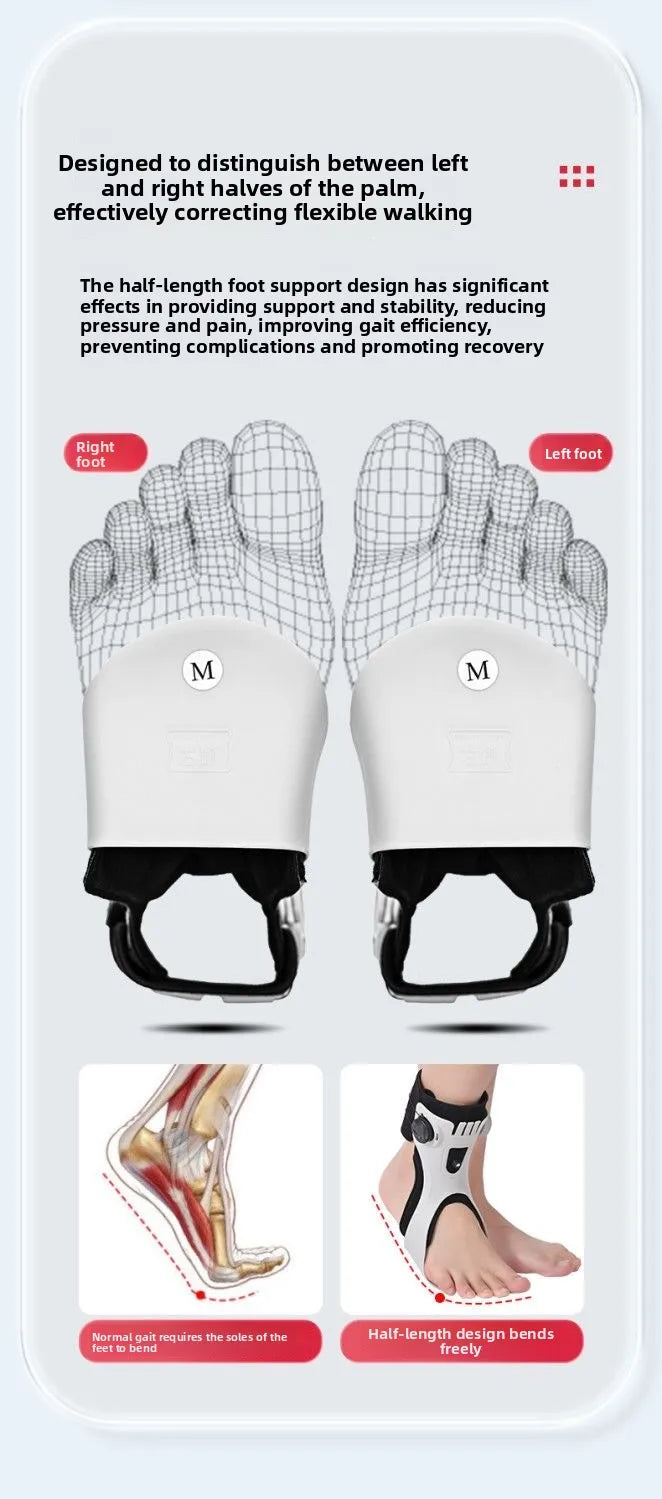Rotary Knob Buckle Style Fixed Airbag Ankle Support Sports Joint Sprain Rehabilitation Correction Protective Gear Cross-Border