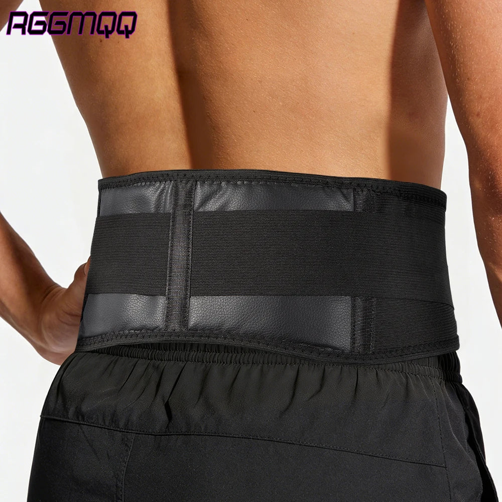 Heating Back Brace for Lower Back Pain Relief – Adjustable Magnetic Therapy Lumbar Support Belt - Heated Waist Wrap for Sciatica