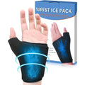 Wrist Solid Gel Ice Packs Hot Cold Hand and Thumb Compression Sleeve Wrap Reusable Soft Gel Glove