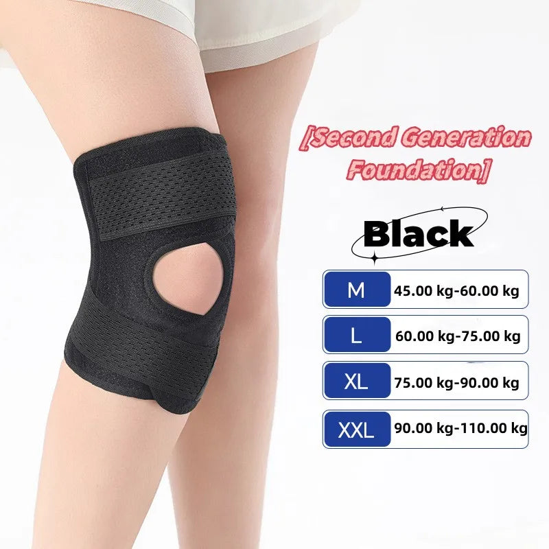 Meniscus Tear Knee Joint Injury Recovery with Knee Joint Bracket Adjustable Knee Joint Protective Sleeve for Sports Anti-sprain