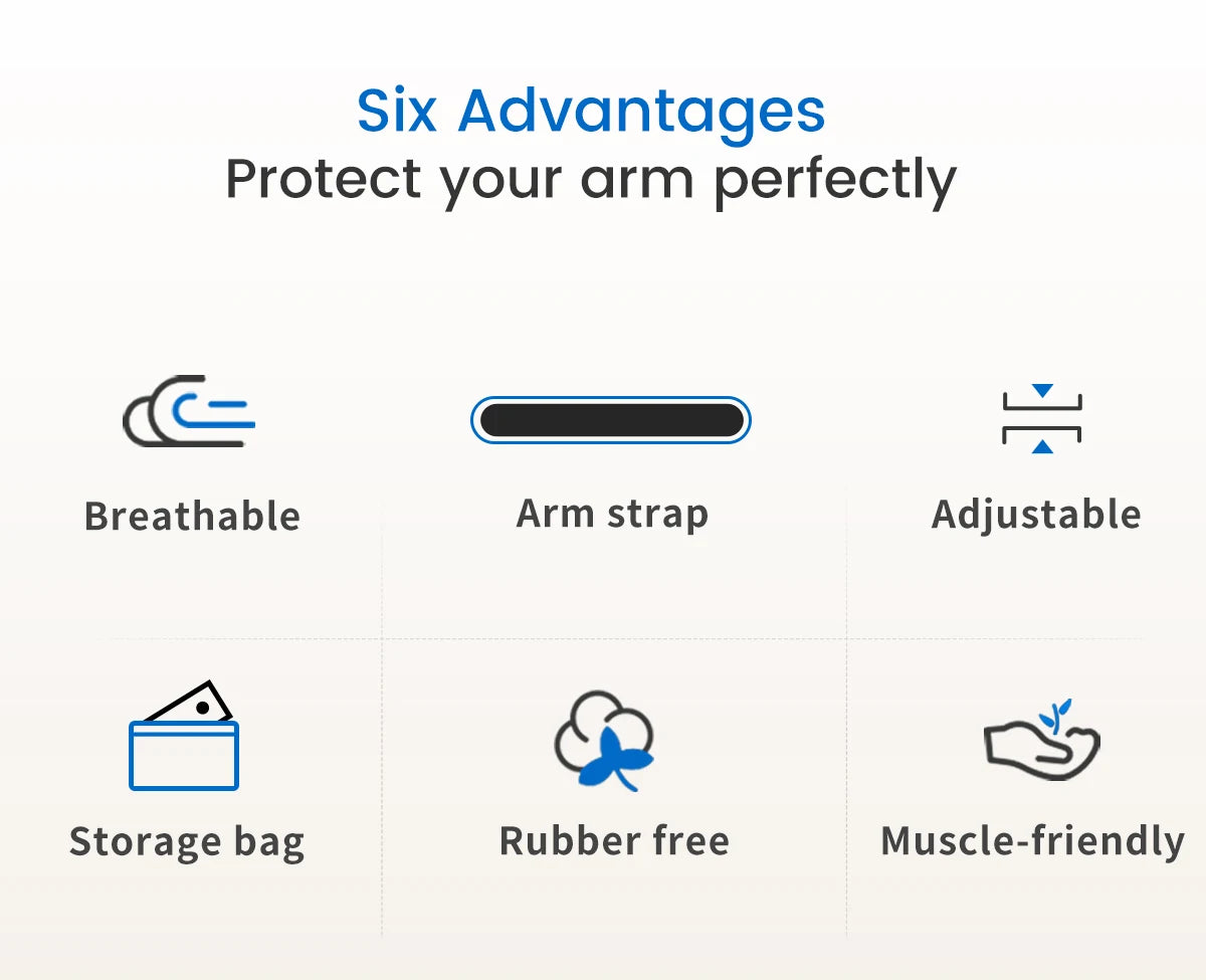 VELPEAU Shoulder Sling Breathable for Rotator Cuff Tear, Arm Fracture and Dislocation, Shoulder Immobilizer for Sleeping