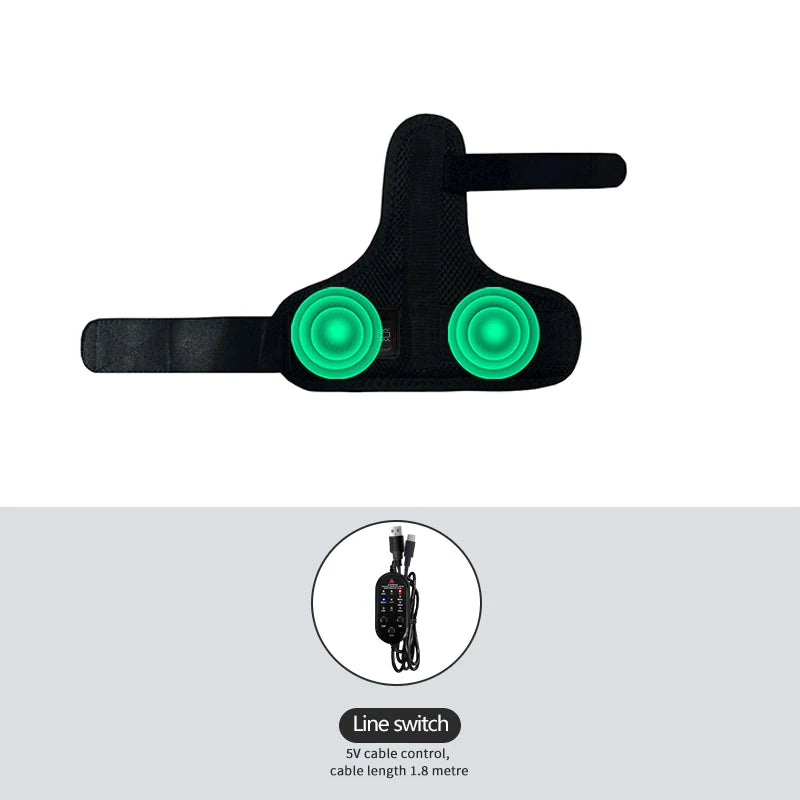 Heated Massage Wrist Thumb Brace USB-Powered Arthritis Carpal Tunnel Relief Thumb Tendonitis Sprains Pain Ease Muscle Relaxation